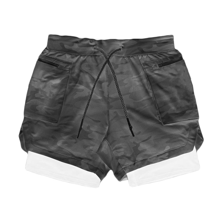 Herreshorts – Dobbeltlag Design – Kompression Inderlag – Åndbart – Mellemlange