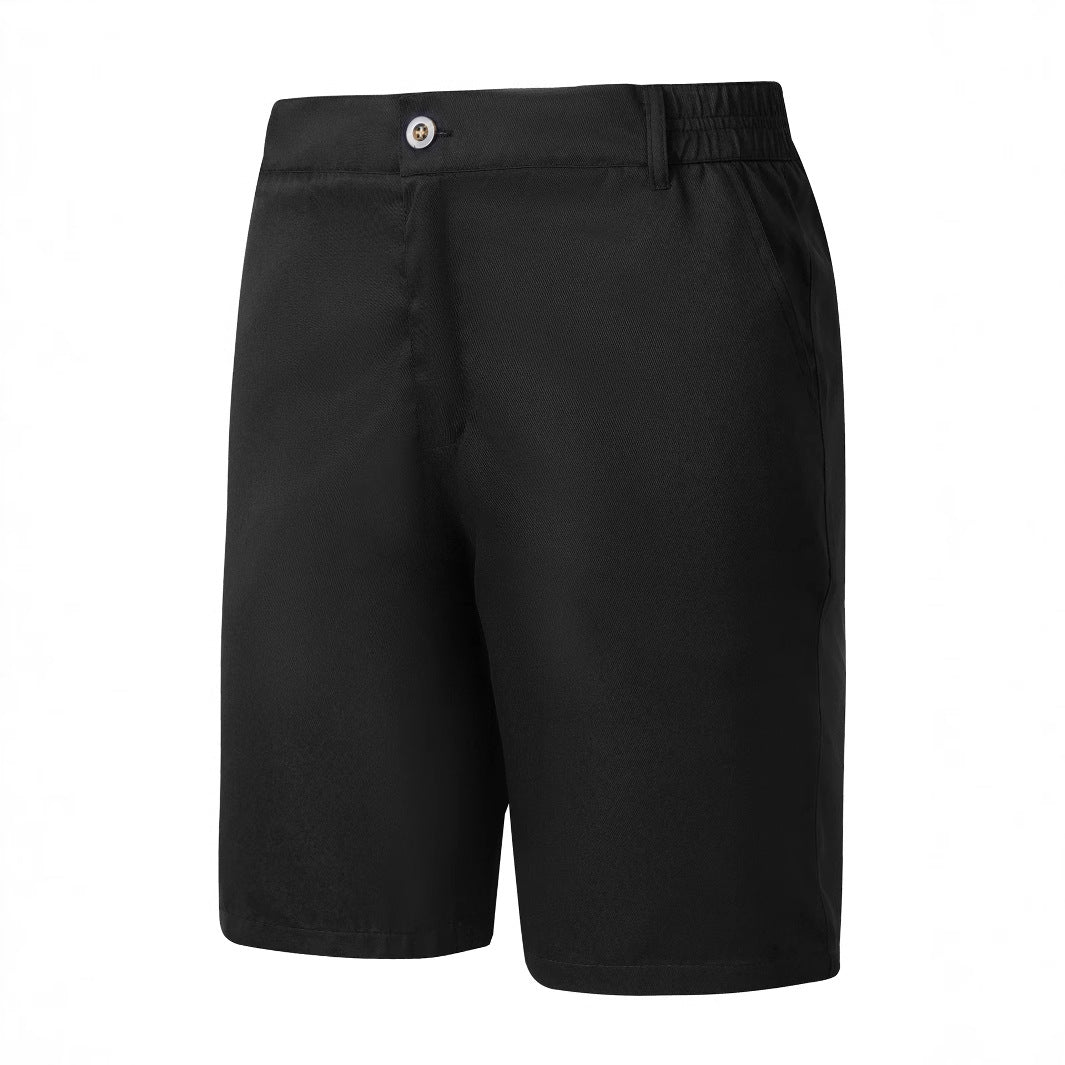 Herreshorts – Afslappet Pasform – Åndbar Letvægtskvalitet – Knælange med Bæltestropper