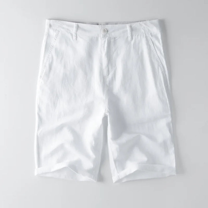 Herreshorts – Afslappet Pasform – Åndbart Mix – Knælængde med Lommer og Opsmøg