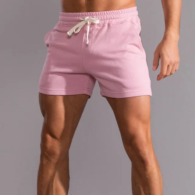 Herreshorts – Afslappet Pasform – Naturfibre – Justerbar Talje – Mellemlang