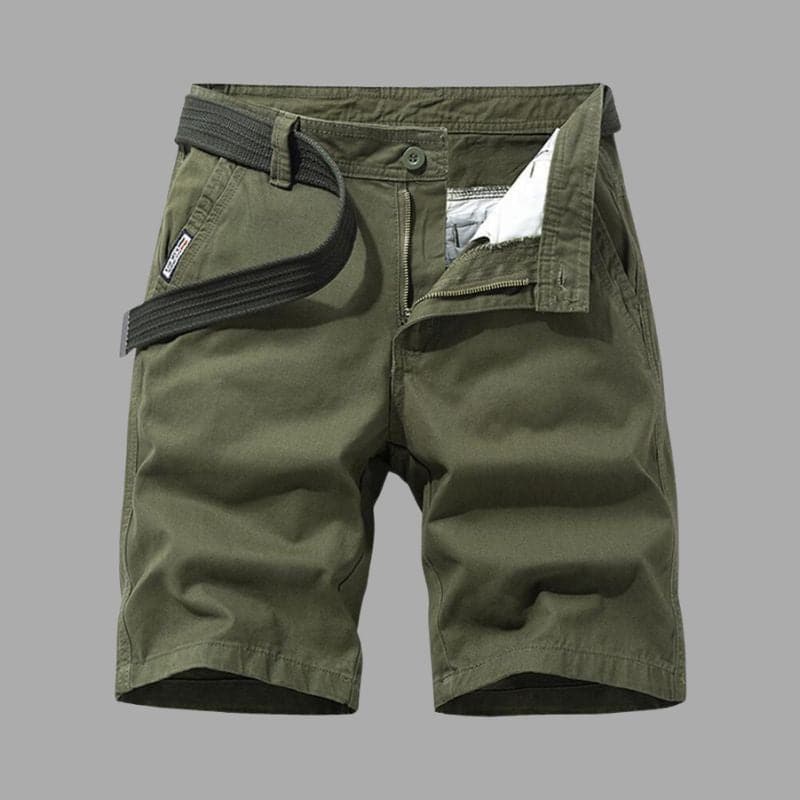 Herreshorts – Cargo Design – Afslappet Pasform – Åndbart Materiale – Med Bælte