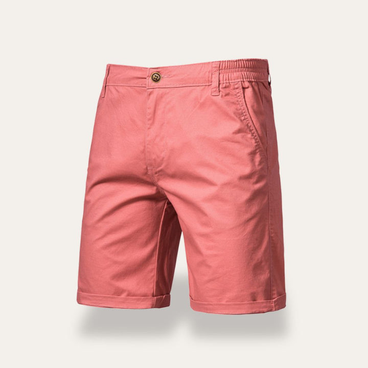 Herre Shorts – Klassisk Pasform – Naturlige Fibre – Mellemlang Afslappet Stil